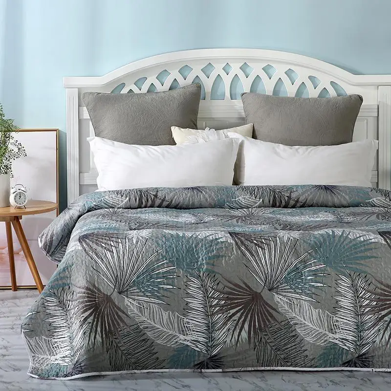 Offerte 35 Di Stampa Del Cotone Poliestere 150x20 0cm/200x220cm Quilting Copriletto/Morbido Di Estate Coperta Trapunta Del Duvet Letto Copertura # Sw