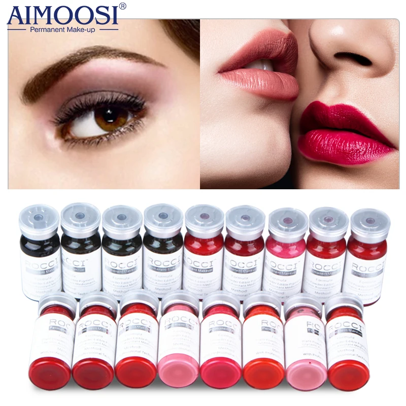 Хит продаж 2 шт. полуперманентный макияж для бровей чернила губ косметический
