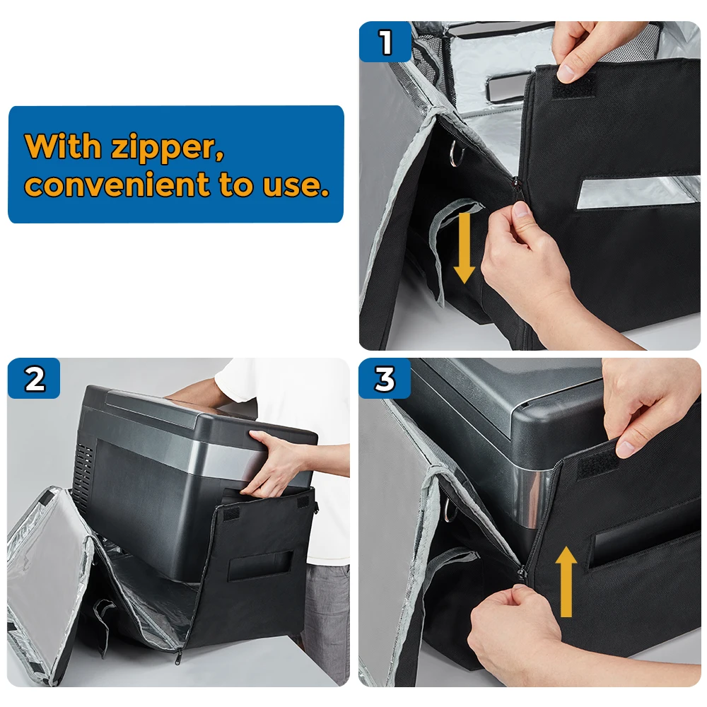 

Joytutus 18L Car Refrigerator Storage Bag 25L Portable Carry Bag for Mini Fridge Keep Cooling Drip-proof