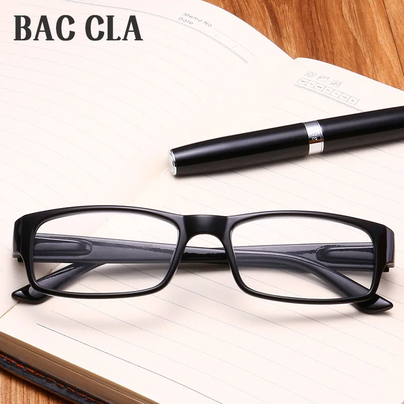 

BAC CLA Classic Black Frame Reading Glasses Women&Men Spring Leg Presbyopic Glasses +1.0+1.25+1.5+1.75+2.0to+4.0 Unisex