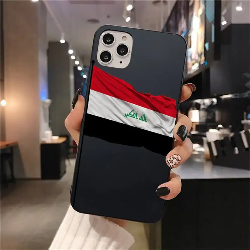 Iraq Flag Phone Case For iphone 12 11 Pro Max Mini XS 8 7 6 6S Plus X 5S SE 2020 XR cover | Mobile Cases &amp Covers