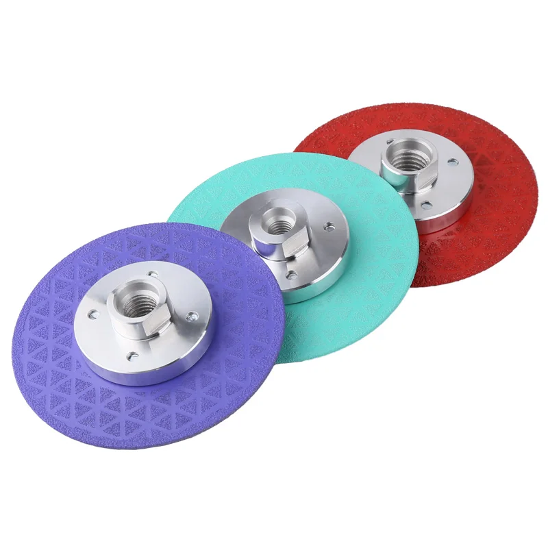 Угловая шлифовальная машина режущее колесо лезвие для пилы паяный Алмазный