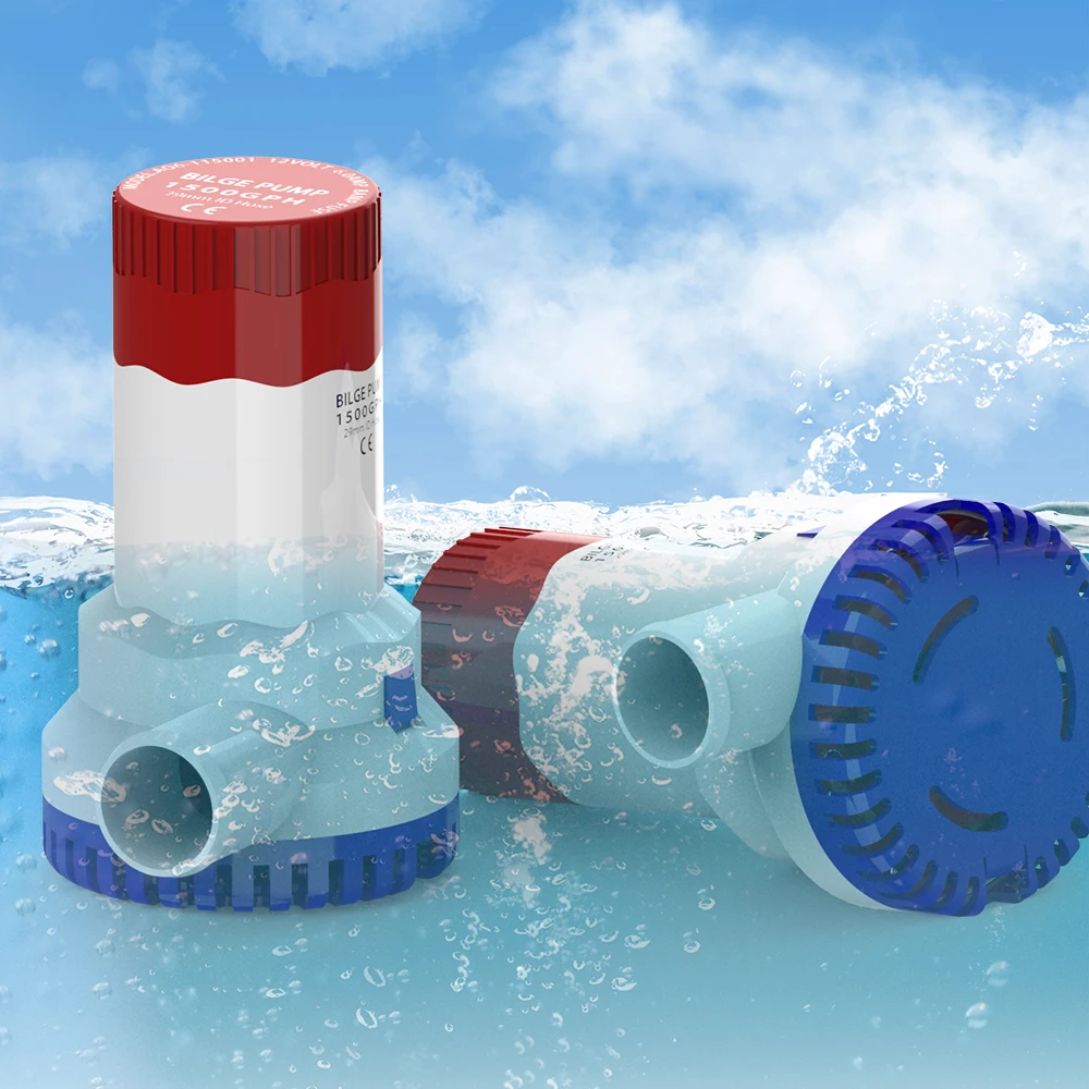 Электрический водяной насос для яхты погружной откачивающий лодочный