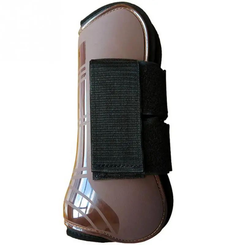 4 шт. амортизирующая Защита ног ПУ оболочка для верховой езды сухожилия ботинок