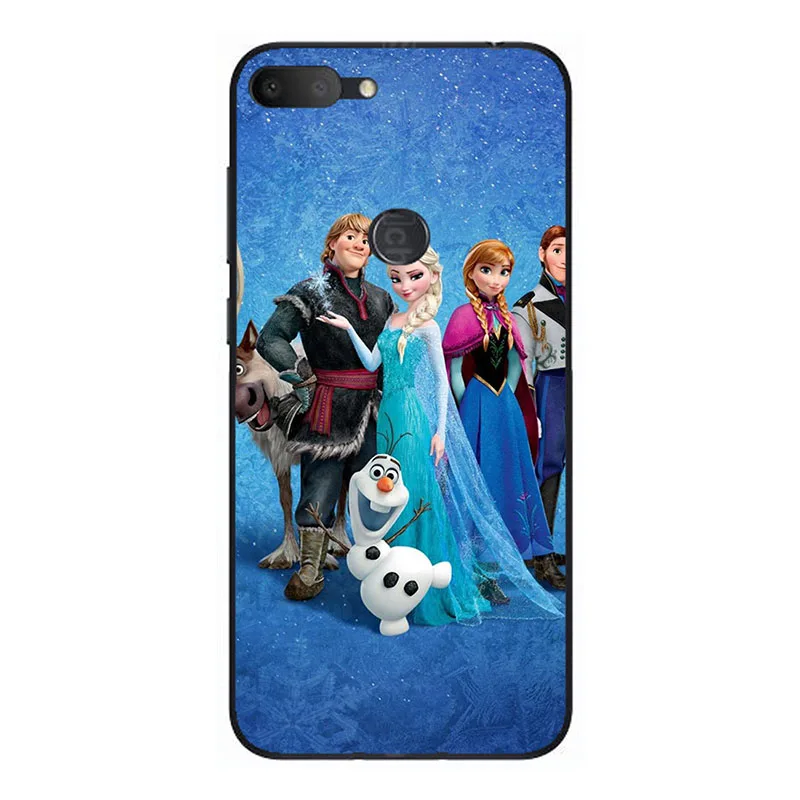 Мягкий силиконовый чехол для телефона s для Alcatel 1S 5024D 5,5 дюйма Материал задняя крышка-чехол для телефона Coque с цветочным принтом - Цвет: Z06