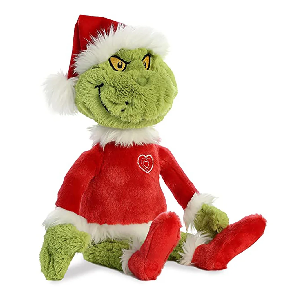

Новый милый Рождественский плюшевый персонаж фильма доктор сеусс Грин палантин грим Макс кукла игрушка Дети Мягкие игрушки детские рождес...