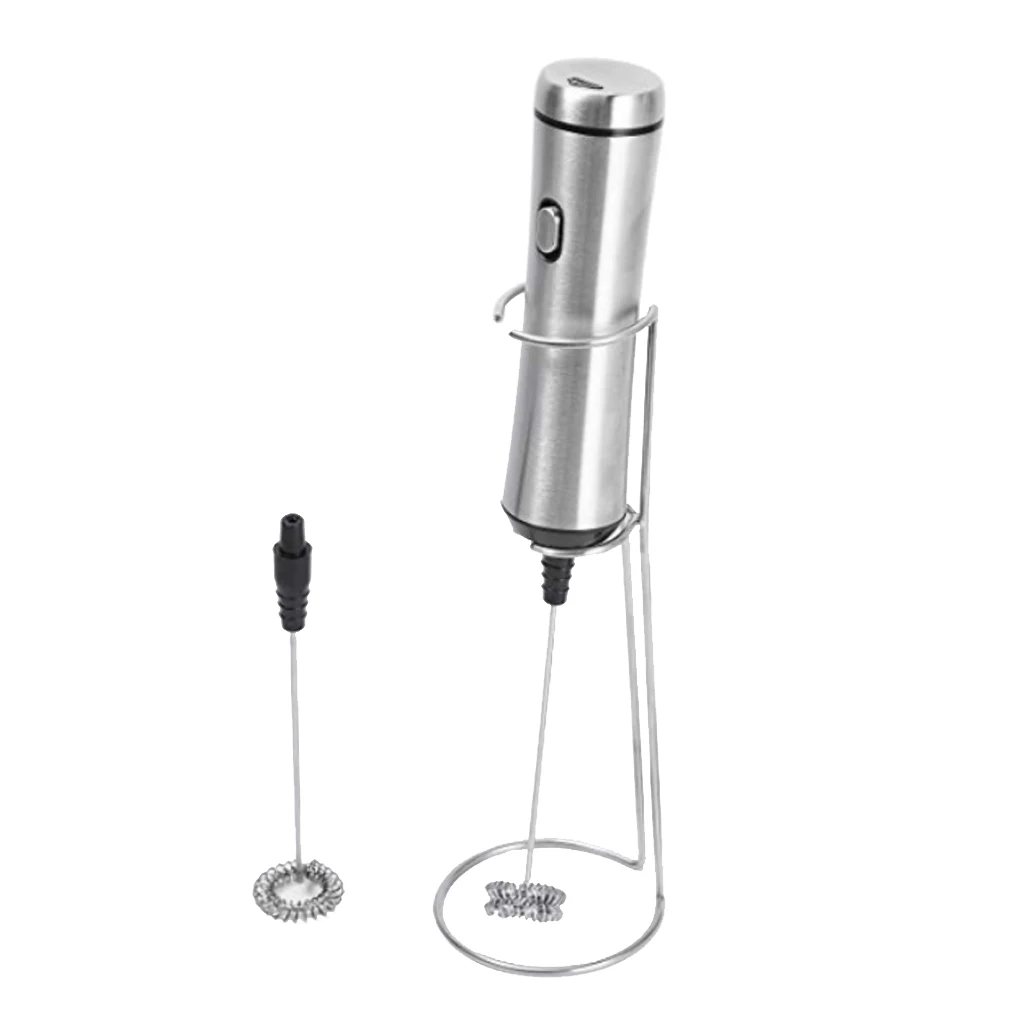 Электрический молочный Пенообразователь для напитков миксер взбивания кофе