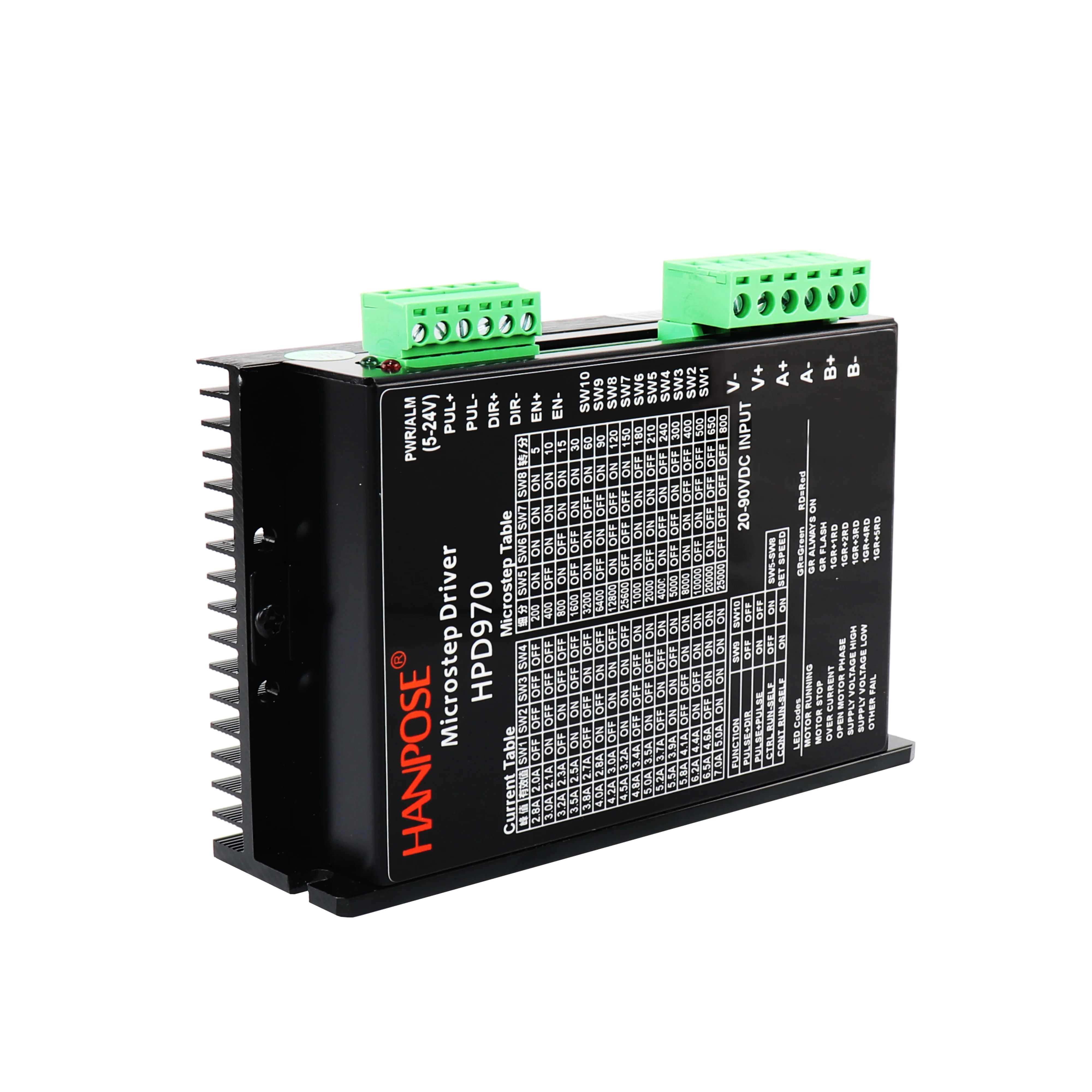 100PCS NEMA23 Stepper Motor Driver HPD970 2-phase segments upgraded version for 3D Medical machinery accessories | Обустройство дома