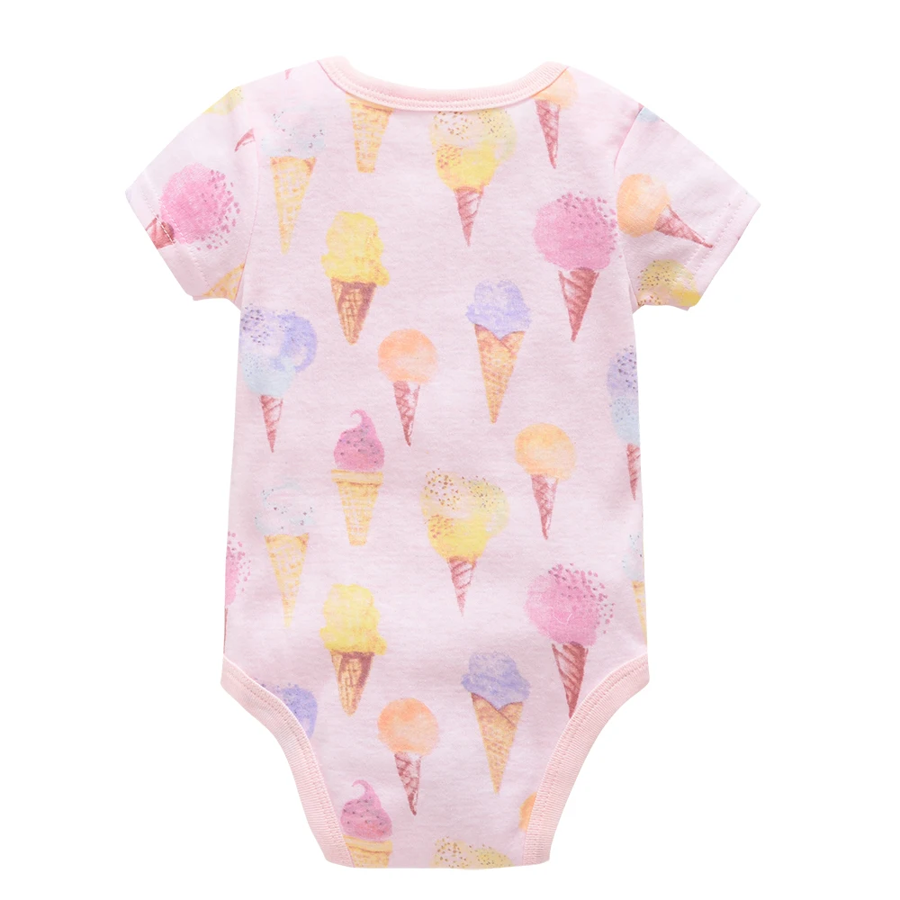 Carters для маленьких девочек одежда для детей короткий рукав 3 шт./компл. из хлопка, бренд bebe, комплект одежды для маленьких детей; комбинезон для новорожденных Carters, одежда для маленьких мальчиков