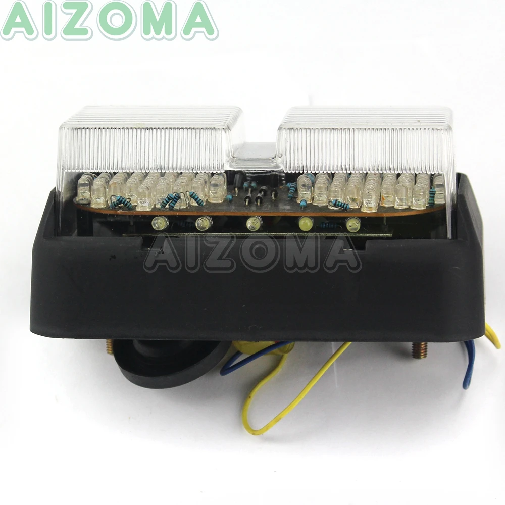 Мотоциклетный Светодиодный Интегрированный задний фонарь 12 В для Honda RC51 1999-2006 2000