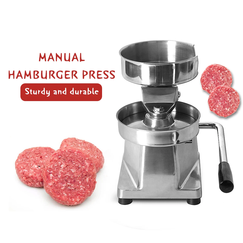 Ручная машина для приготовления гамбургеров 150 мм нарезки кухни/коммерческий