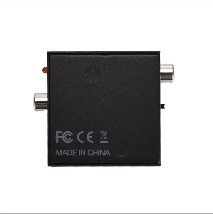 Цифровой 2 способ оптический SPDIF Toslink для коаксиального или коаксиальный