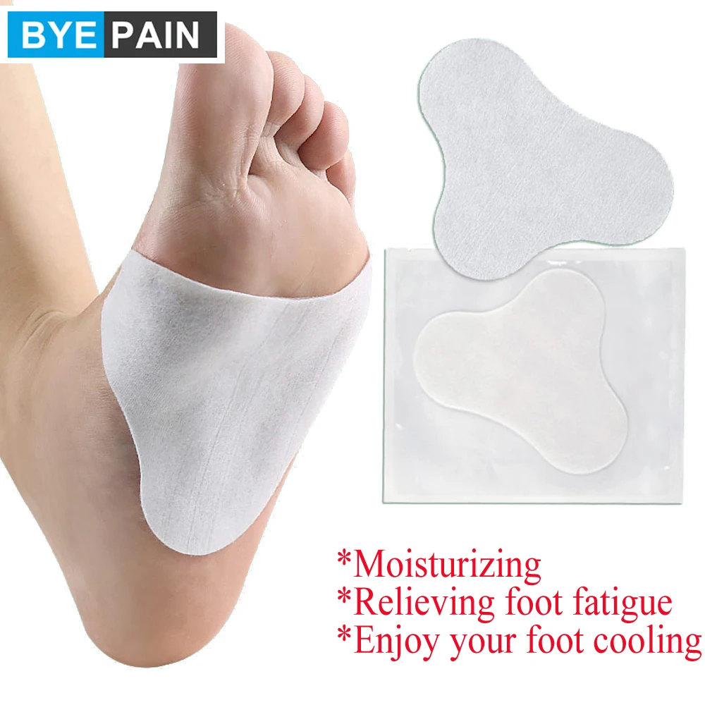 

2Pcs Hydrogel Foot Pads Multi-function Cooling Foot Pads Relieve Fatigue Relief Relax Planta Heel Patch Feet Care