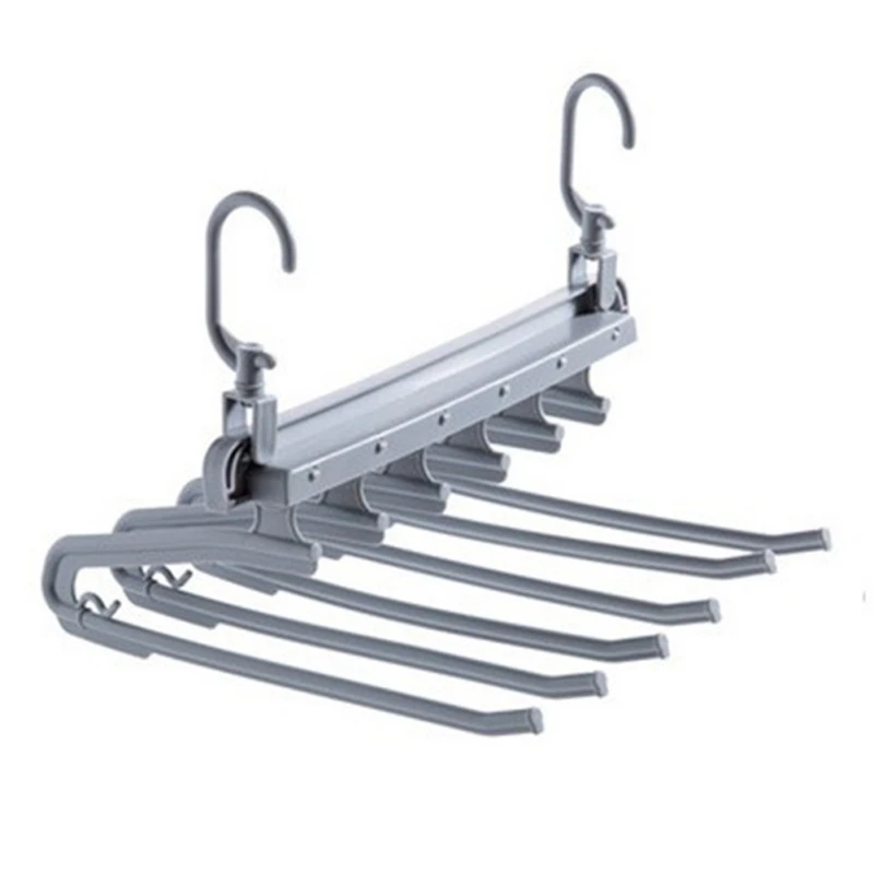 Многофункциональная складная вешалка для брюк многослойная хранения одежды |