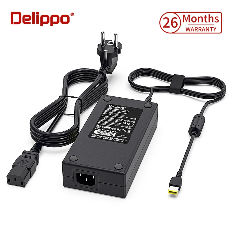 Зарядное устройство для Lenovo Thinkpad P50 P51 P70 P71 W540 W541 ADL170NDC2A Delippo 170 Вт 20 в а|Адаптеры