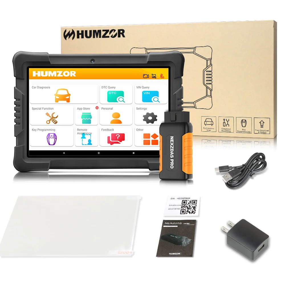Автомобильный диагностический инструмент humзор NexzDAS Pro сканер OBD2 с поддержкой