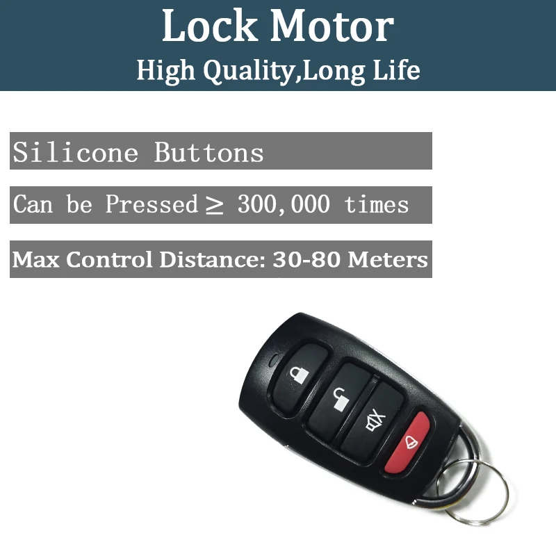 Hippcron Car Alarm Remote Control Keyless Entry Engine Start Audible System Push Button Starter Stop Auto | Автомобили и