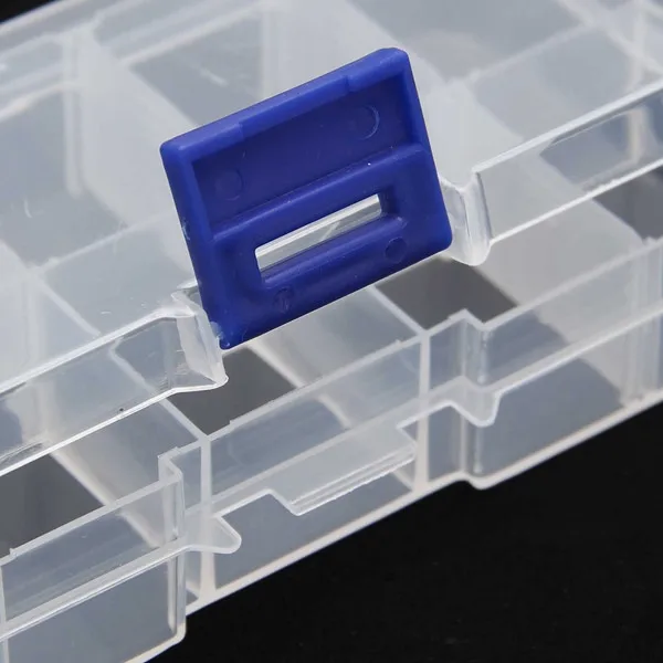 Новый Идеальный футляр для хранения драгоценных камней 10 ячеек | Дом и сад