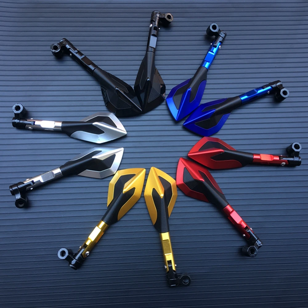 Универсальное мотоциклетное зеркало заднего вида боковые зеркала с ЧПУ для YAMAHA ys