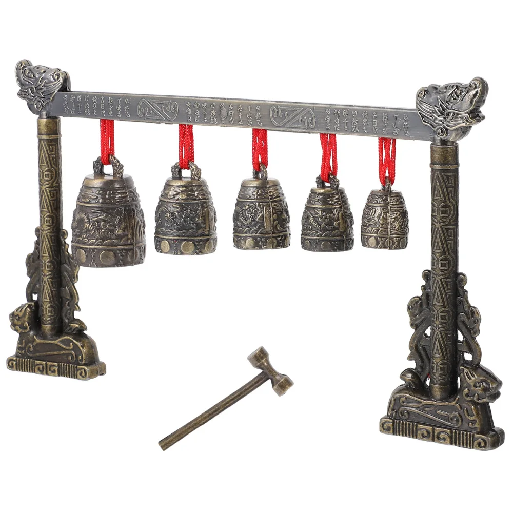 1 комплект один Слои орнамент колоколов древний ударный инструмент