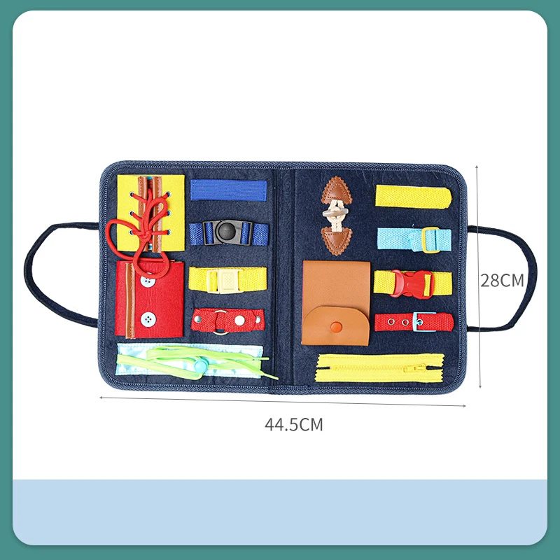 

Montessori's Busy Board Teaching Aids Montessori Children's Intelligence And Fine Movement Training Early Education