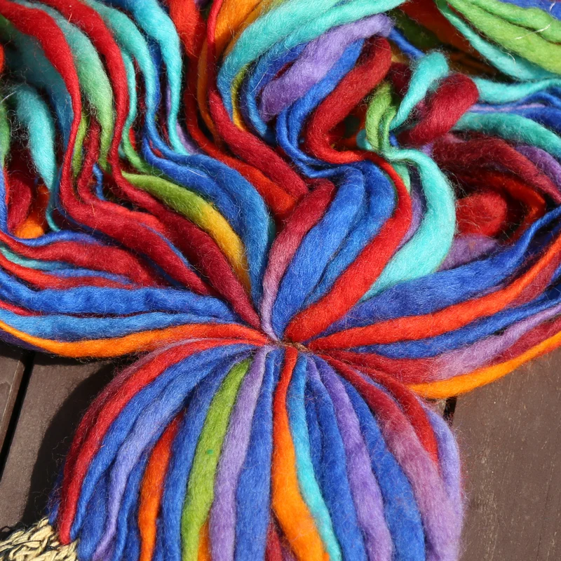 TIYIHAILEY шерстяные зимние теплые шапки ручной работы женские красочные черепа с