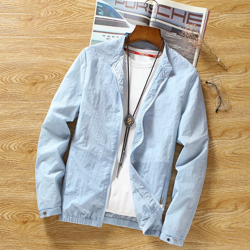 Солнцезащитная куртка DIMUSI Мужская модный Анорак уличная одежда в стиле хип-хоп