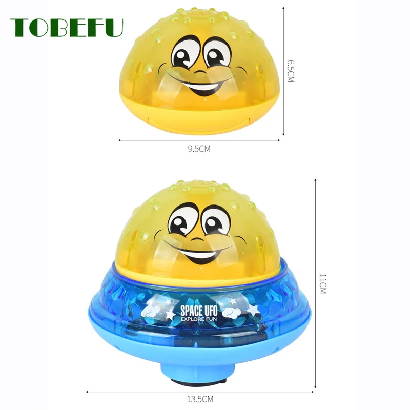 Забавные детские Игрушки для ванны Детский Электрический индукционный