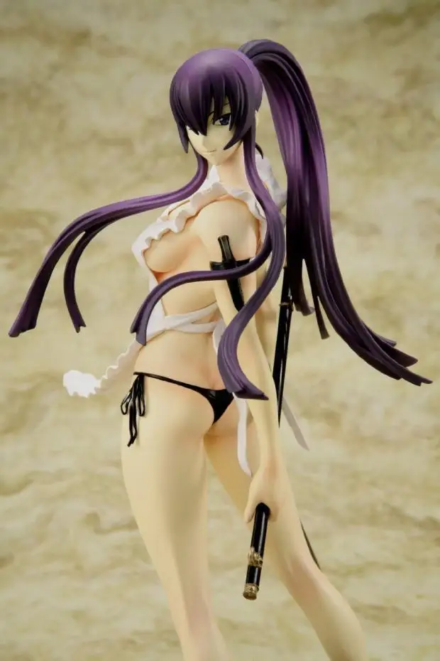 Японская аниме старшая школа мертвых Busujima Saeko экшн-фигурка chara-ani 1/8 ПВХ 17 см