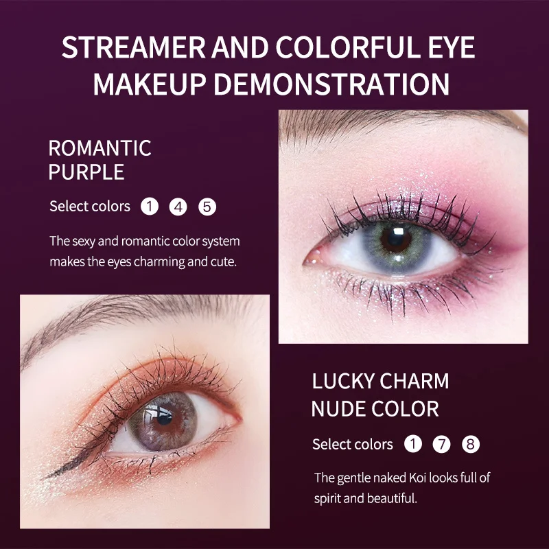BIOAQUA 9 colour factory maquillaje New arrival professional Cosmetic Wholesale EyeShadow Palette Makeup Eye shadow |