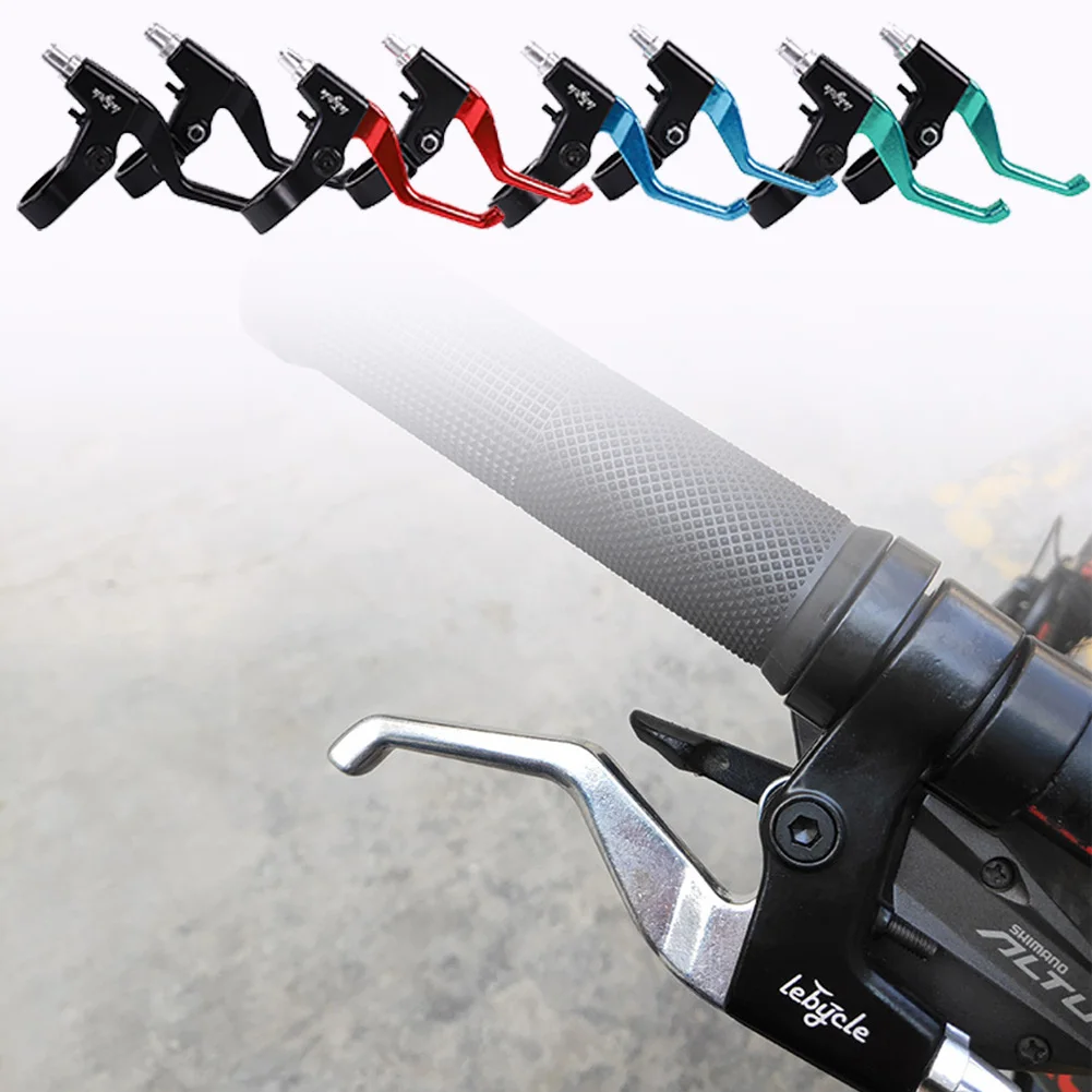 

Ergonomic Brake lever 1 Pair Aluminum Alloy Bicycle Mountain bike Cycling