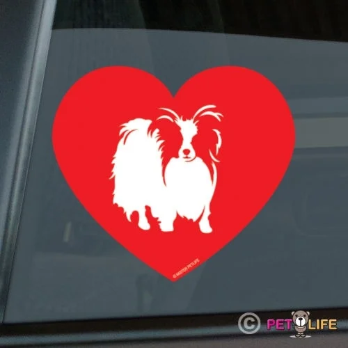 

Love Papillon Sticker Die Cut Vinyl Car decals