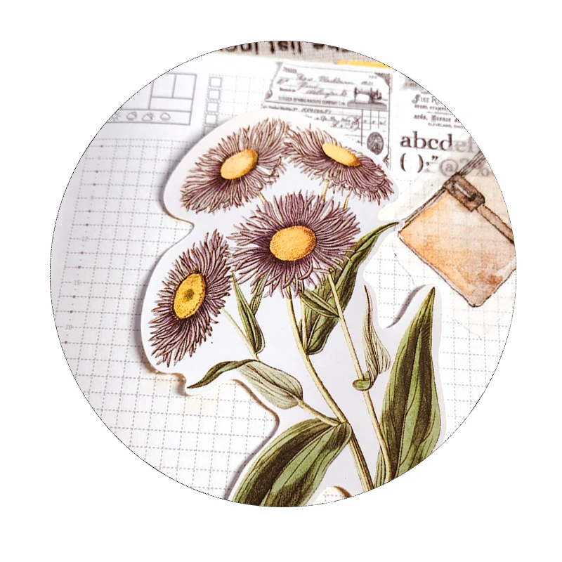 Ретро-Наклейка на счёт в виде Розы 20 шт. | Игрушки и хобби