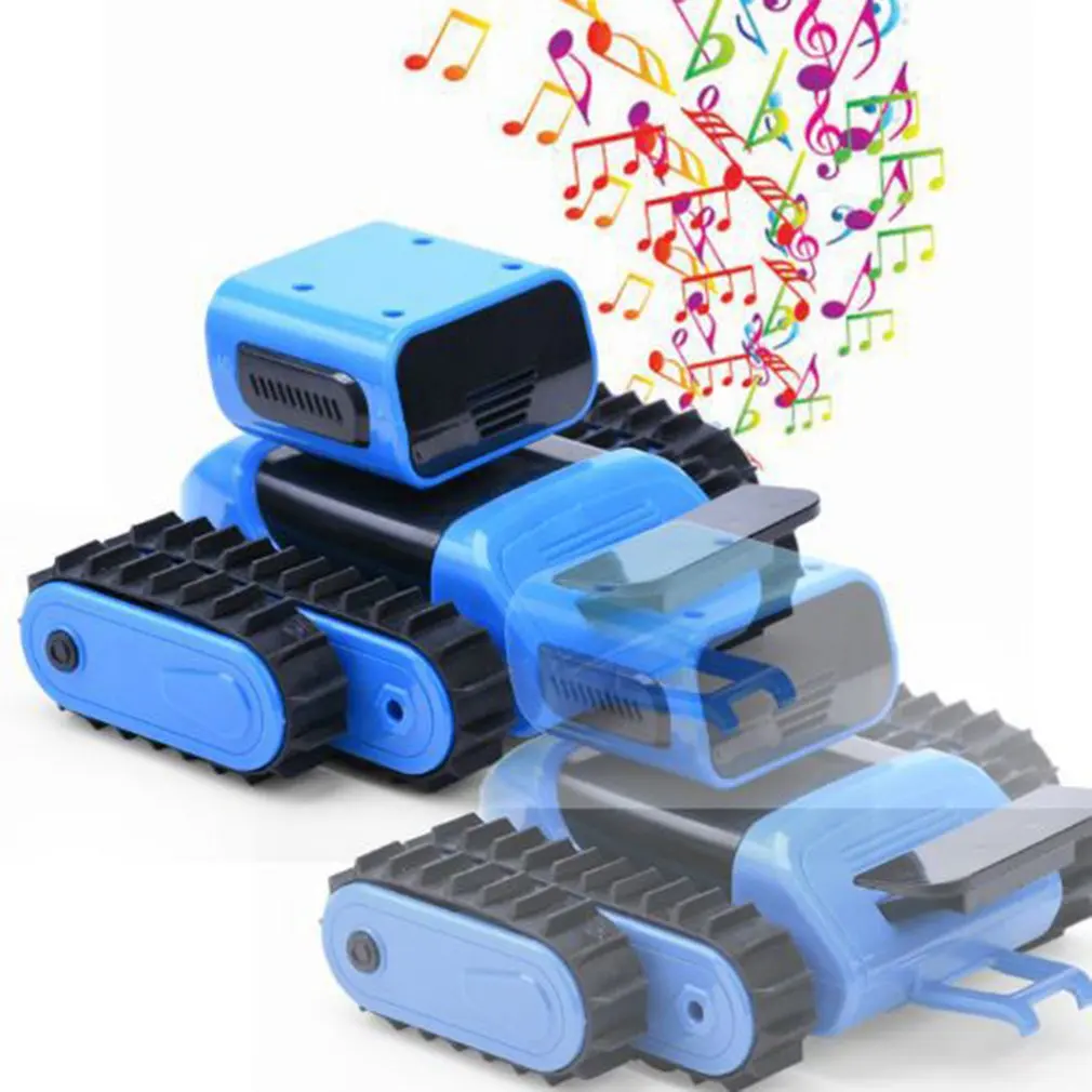 DIY RC программируемый робот с датчиком жестов обход препятствий пение Танцующий