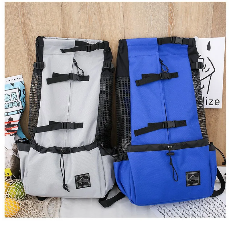Hiking Pet Dog Carrier Travel Backpack Outdoor Ventilation Breathable Bicycle Motorcycle Outdoor Sport Mesh Bag Drop Shipping images - 6
