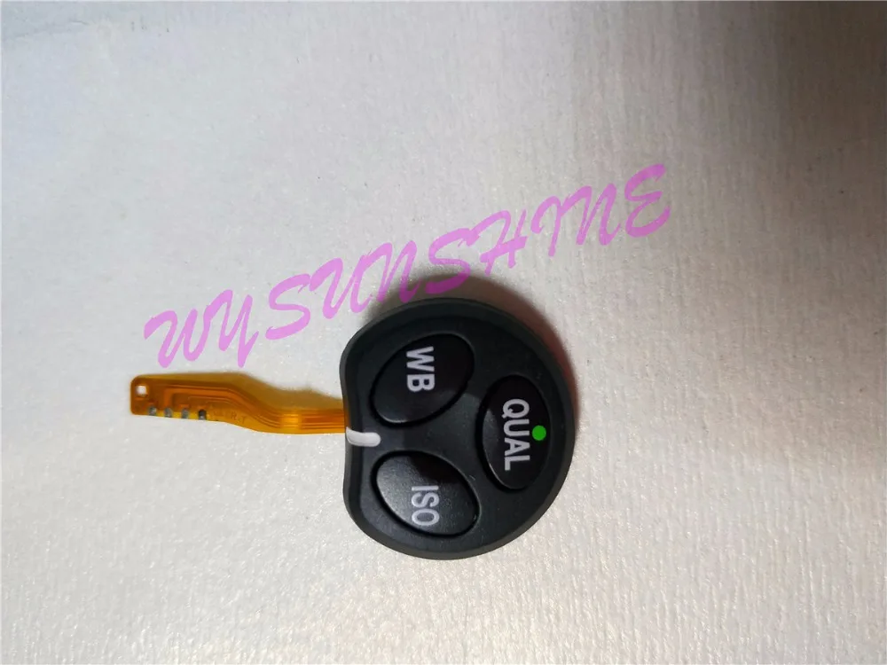NEW Original Top Cover Button For Nikon D300 D300S Left QUAL WB ISO Key Digital Camera Replacement Unit Repair Part | Электроника