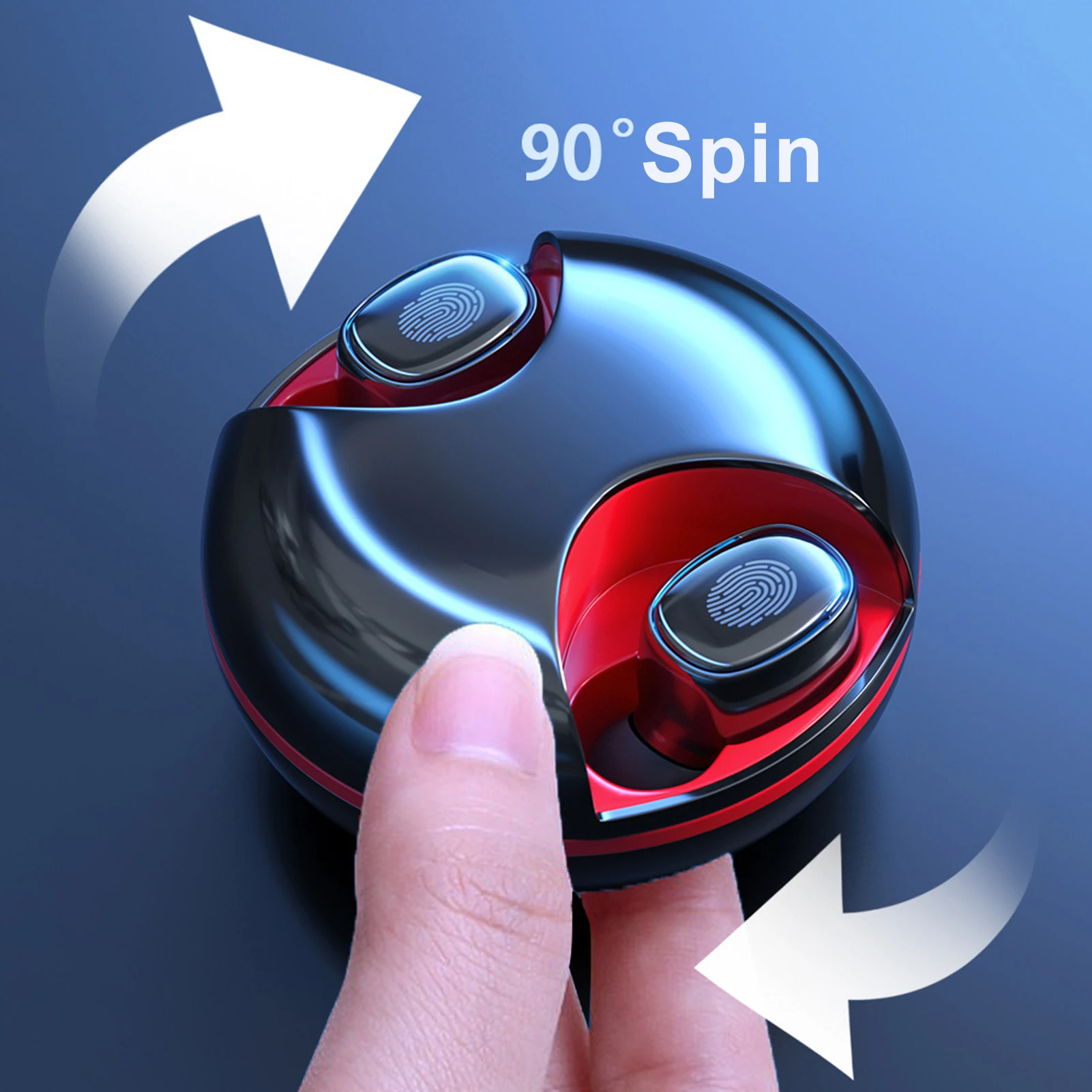 TWS-203 беспроводные Bluetooth-наушники светодиодный цифровой дисплей стерео