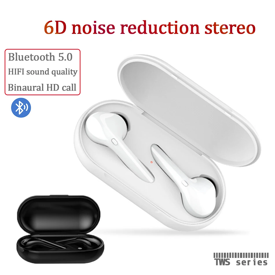 TWS беспроводной наушник Bluetooth 5 0 наушники мини спортивные гарнитура с микрофоном