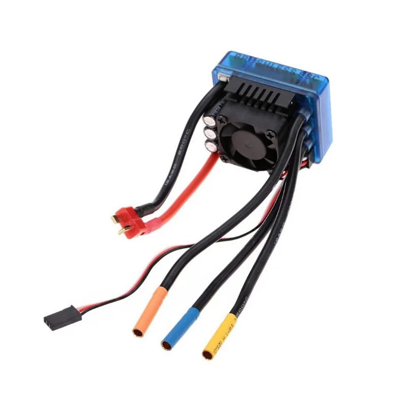 

RC 3670 2150KV 1900KV 4 poles Sensorless Brushless Motor with 80A ESC& LED Programming Card Combo Set for 1/8 RC Car Truck