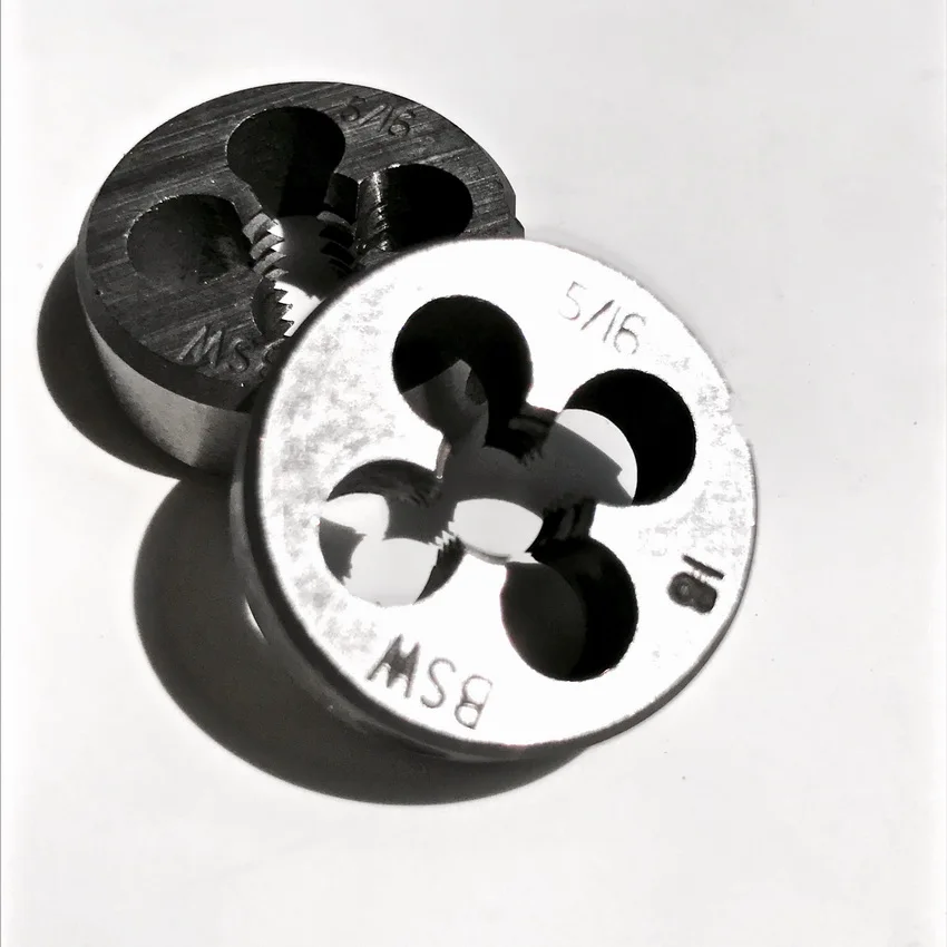 Бесплатная доставка 2 шт легированная сталь сделанная BSW 5/16 &quot 18 правые ручные