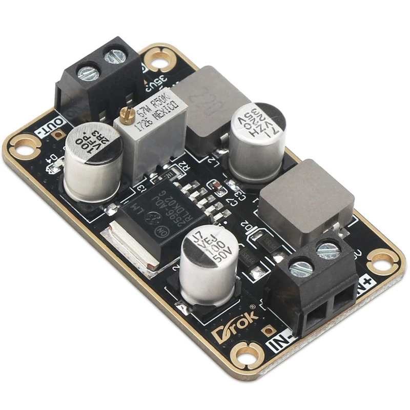 12 В до 5 понижающий преобразователь Lm2596 иммерсионное золочение Напряжение