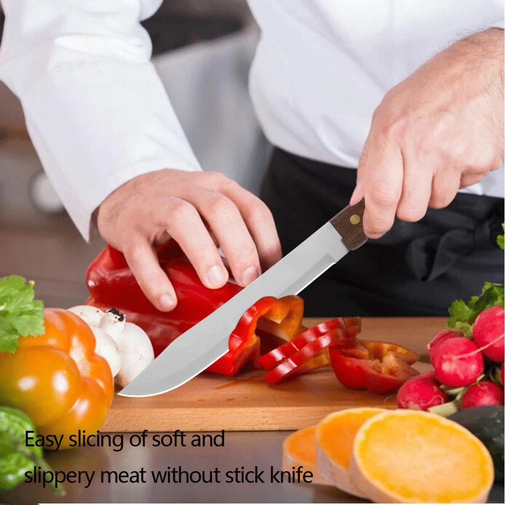 Нож из нержавеющей стали 6 'Ǝ'' деревянная ручка нож шеф повара рыболовные