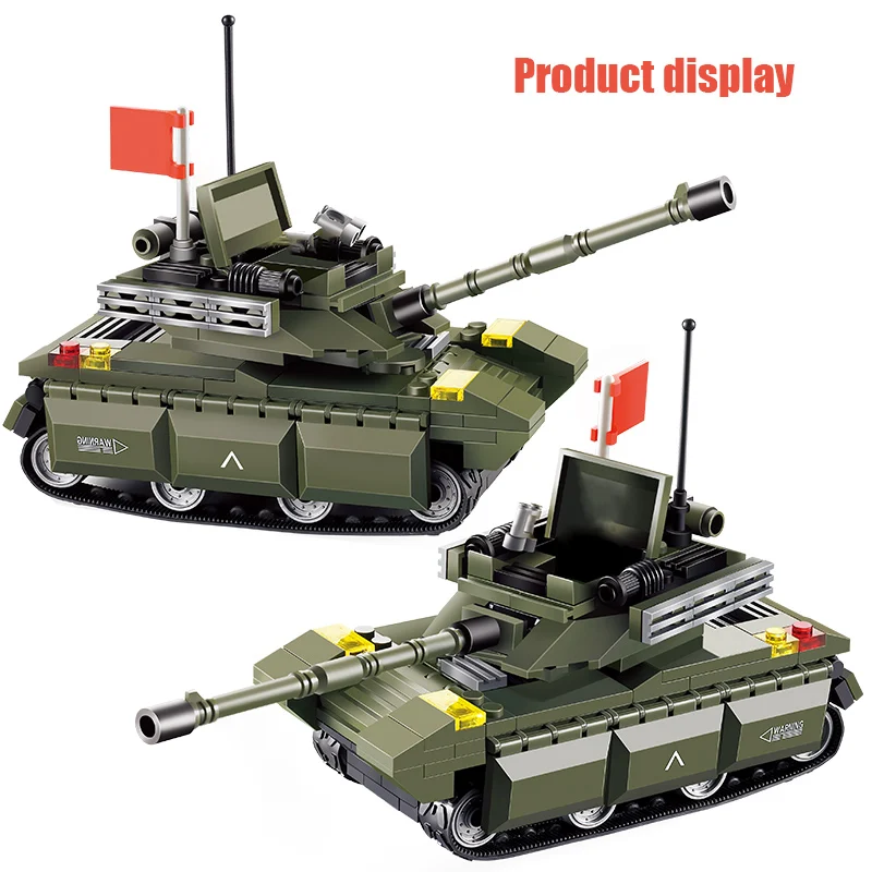 Военный Тип 99 главный боевой танк модель строительные блоки Legoingly WW2 Танк