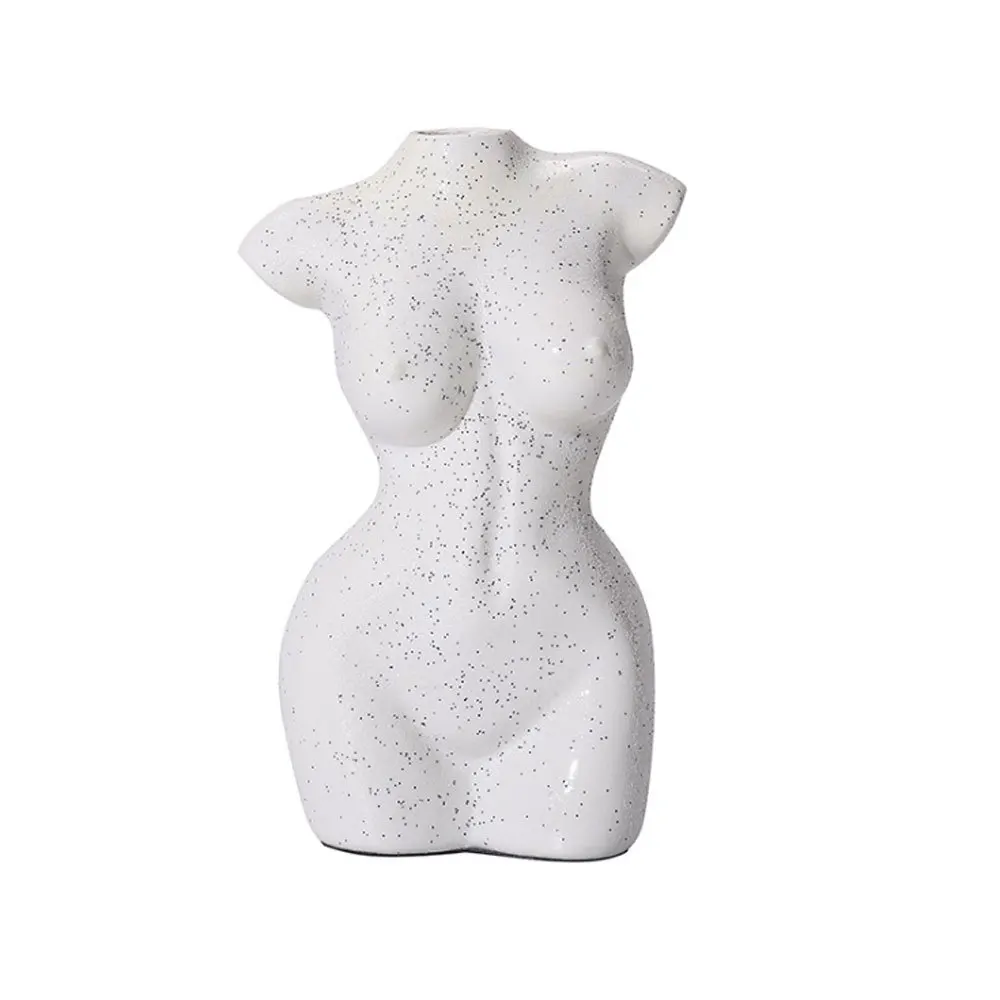 

Body Art Design Flower Vase Nude Women Sculpture Pot Creative Vase Living Room Bedroom Table Decoration Household Items