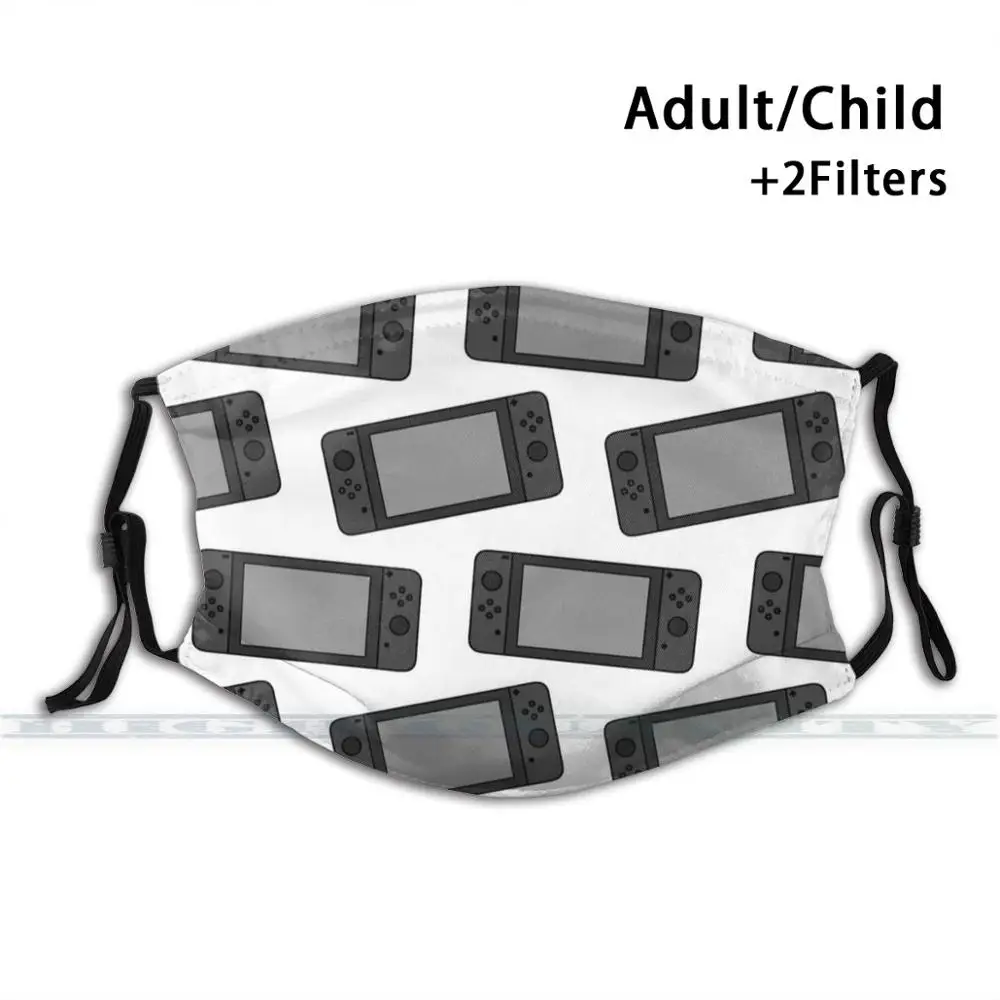 

Серый переключатель шаблон пользовательский дизайн для ребенка взрослая маска Пылезащитный фильтр печать смываемая маска для лица серый ...