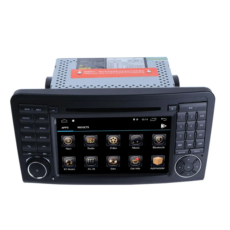 Android 9 0 Авторадио встроенный CarPlay GPS навигатор для Mercedes Benz W164 ML300 X164 GL320 350 420 450 500 GL500