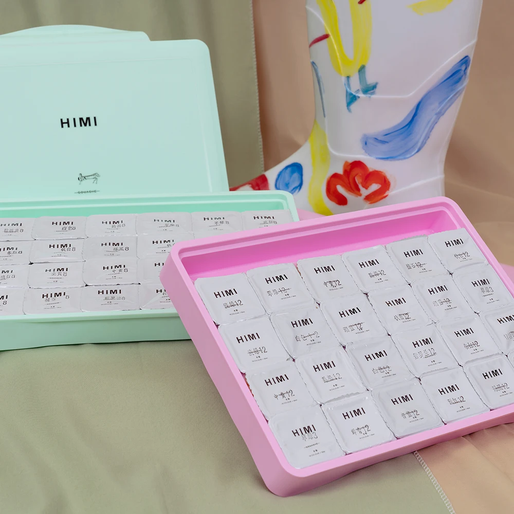 Мия гуашь акварельные краски в наборе 24 цвета * 30 мл уникальный дизайн желейной