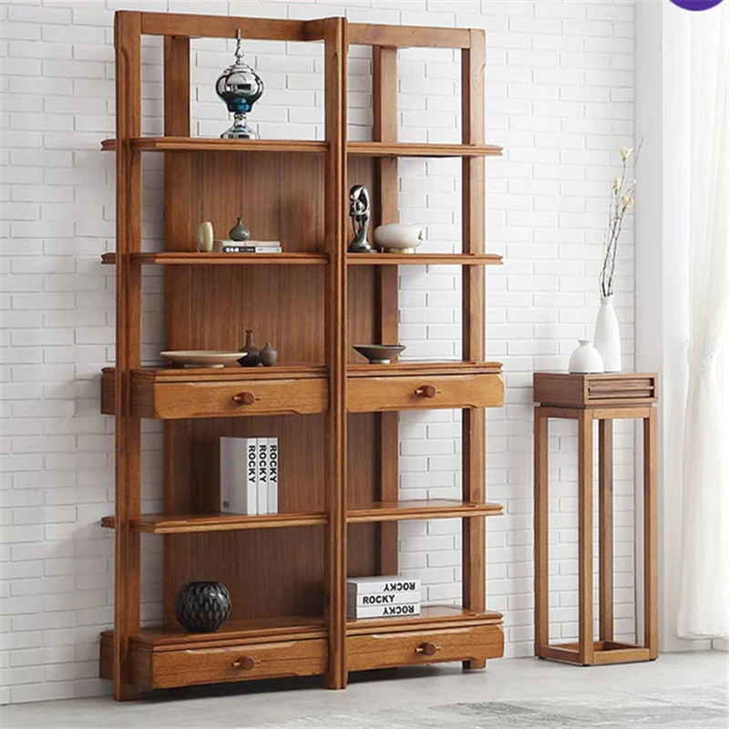 Muebles de sala meuble rangement дисплей шкаф деревянная мебель современная китайская книжная