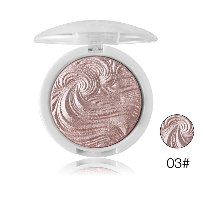2017 Collection Miss Rose Shimmer Powder Highlighter Palette Face Base Illuminator Make Bronzers Highlight Contour Silver Gold | Красота и