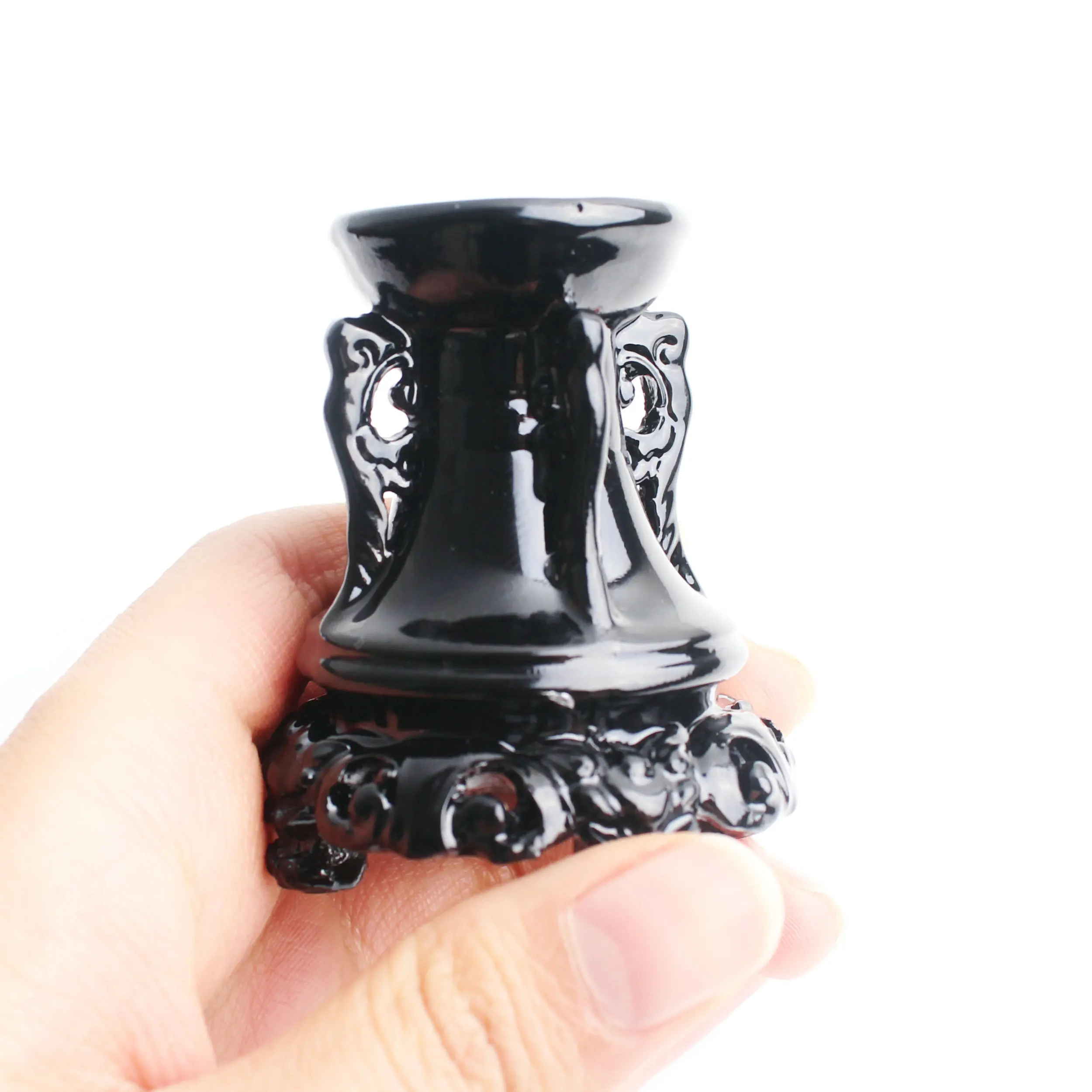 1 шт. Высококачественная Черная смола Kylin хрустальный шар сферическая основа